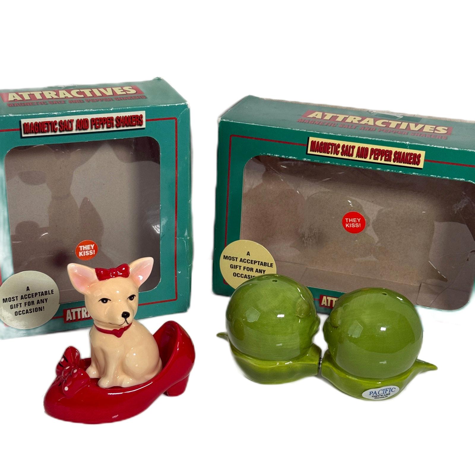 Salz- Und Pfefferstreuer-Set Aus Keramik – Niedliches Tiermotiv (Frosch) | 5,1x6,3x6,7 Cm | Perfektes Küchen-Geschenk