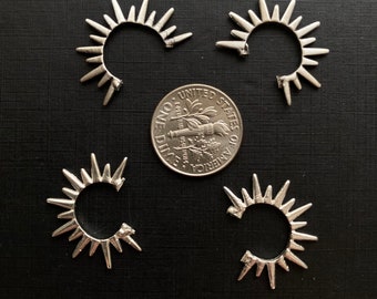Spikes Adornment Casting Sterling Silver
