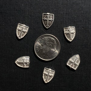 Shield. Sterling Silver Casting