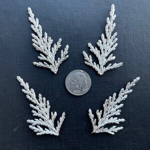 Organic Large Cedar Leaf 02 Castings