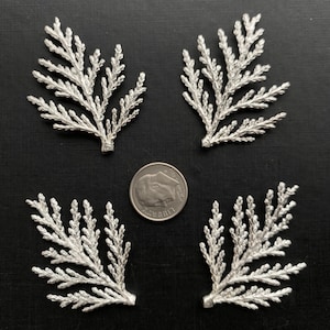 Organic Large Cedar Leaf 01 Castings
