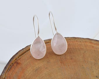 Orecchini Pendenti In Argento 925 Con Lapislazzuli Naturale Grado A+ – Lunghezza 4 Cm, In Scatola Regalo