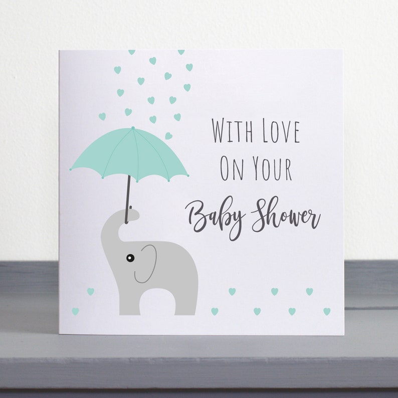 Cute Baby Shower Card Etsy