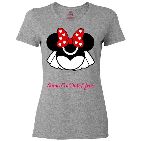 Disney Bride Hen Do Ladies Classic Tees Your Name Tee