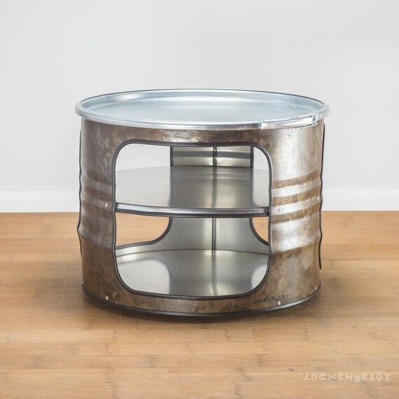 Bob Coffee Table Made Of Oil Barrel