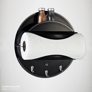 Rock-And-Roller, paper towel holder made from vinyl records image 3