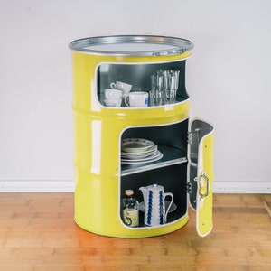 Dry Bar made from Oil Barrel