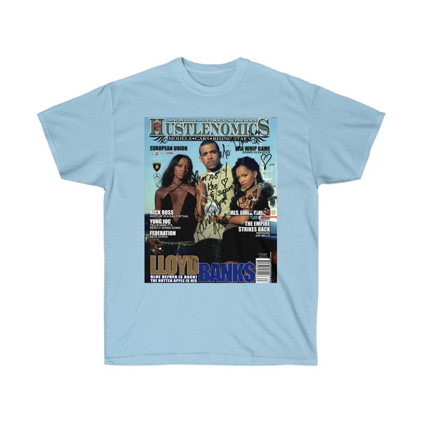 LLOYD Banks Signed Cover Unisex Ultra Cotton Tee
