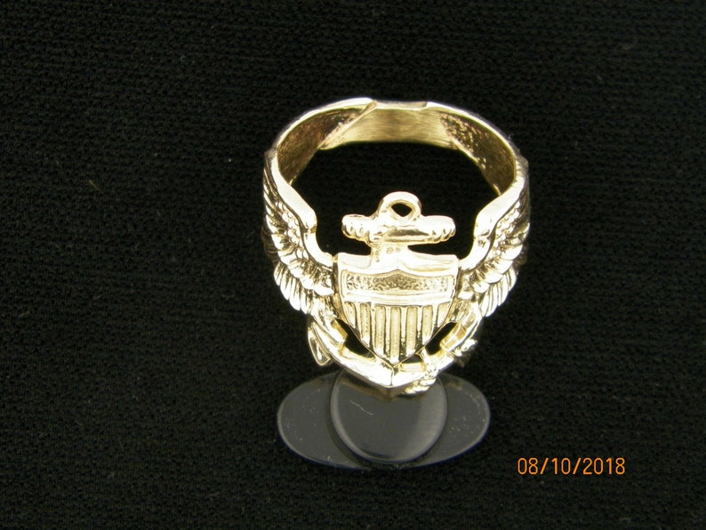 Navy Pilot Ring Etsy