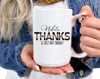 Thank You Mug, Nurse Thank You Gift, Thank You Present, Coffee Mug Gift, Tea Mug Gift