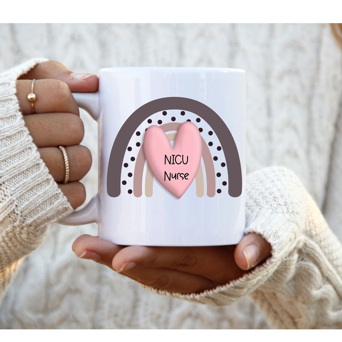 Personalized NICU Nurse Mug Preemie Nurse Mug Thank You Gift Etsy