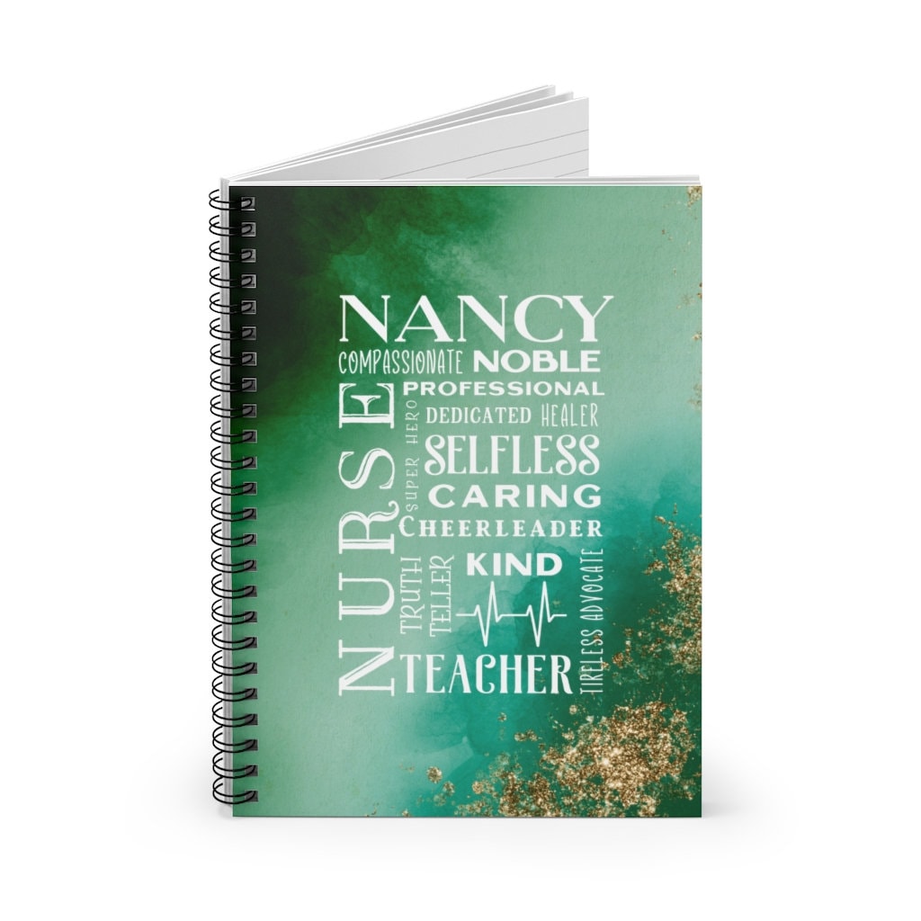 Personalized Nurse Journal Gift for Nurse Custom Nurse Etsy