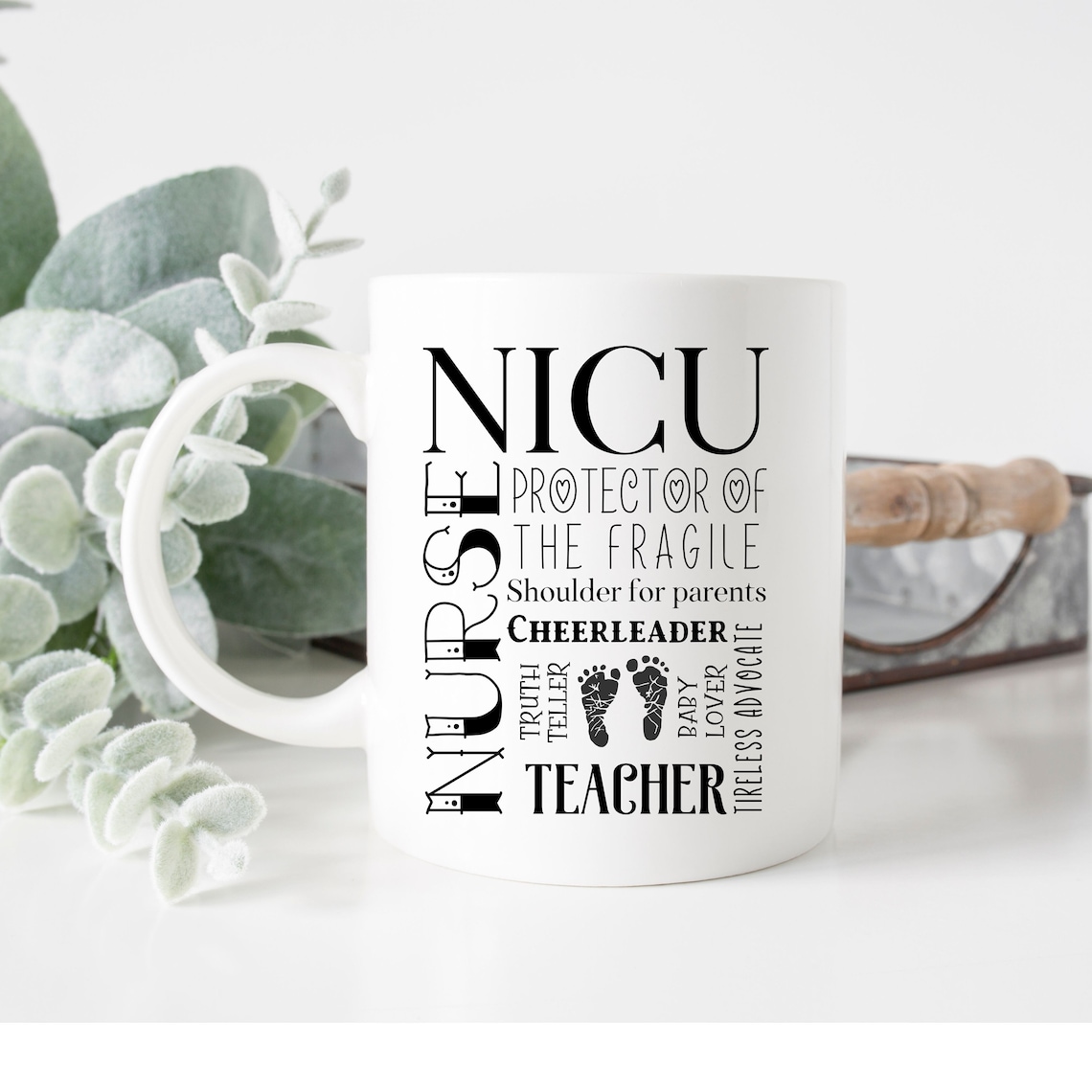NICU Nurse Mug NICU Nurse Gift Thank you gift Mug Neonatal Etsy