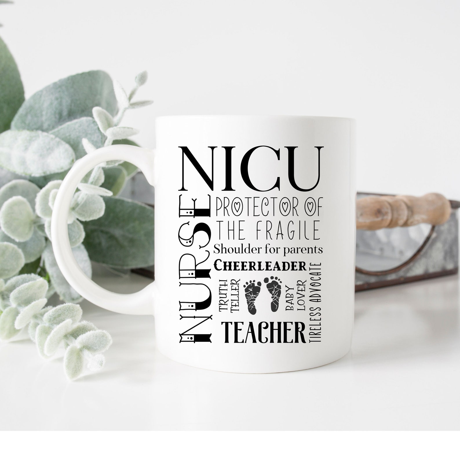 NICU Nurse Mug NICU Nurse Gift Thank you gift Mug Neonatal Etsy
