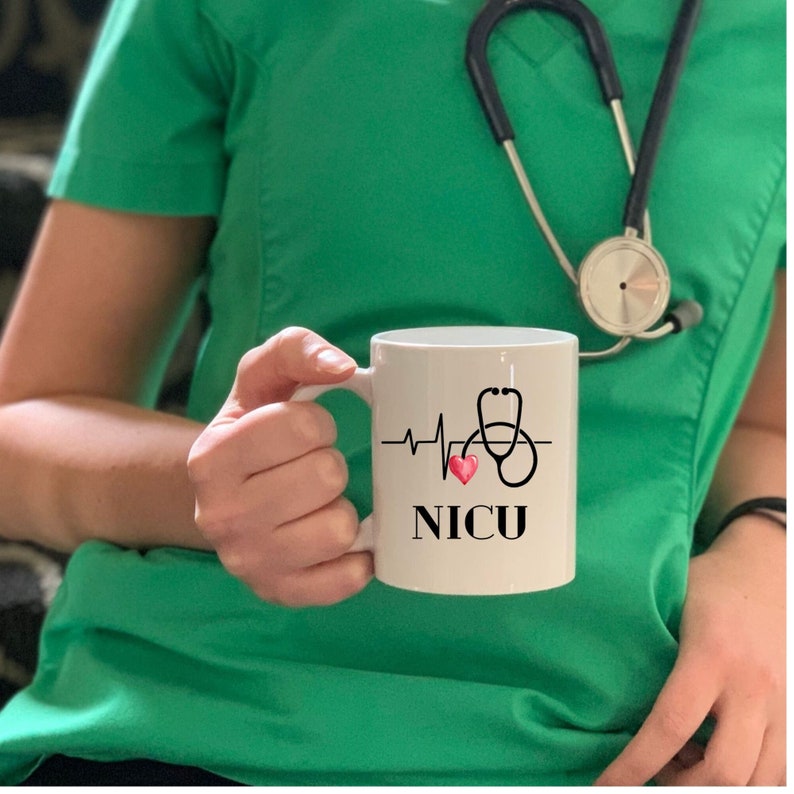 NICU Nurse Mug Preemie Nurse Mug Thank You Gift For Nurse Etsy