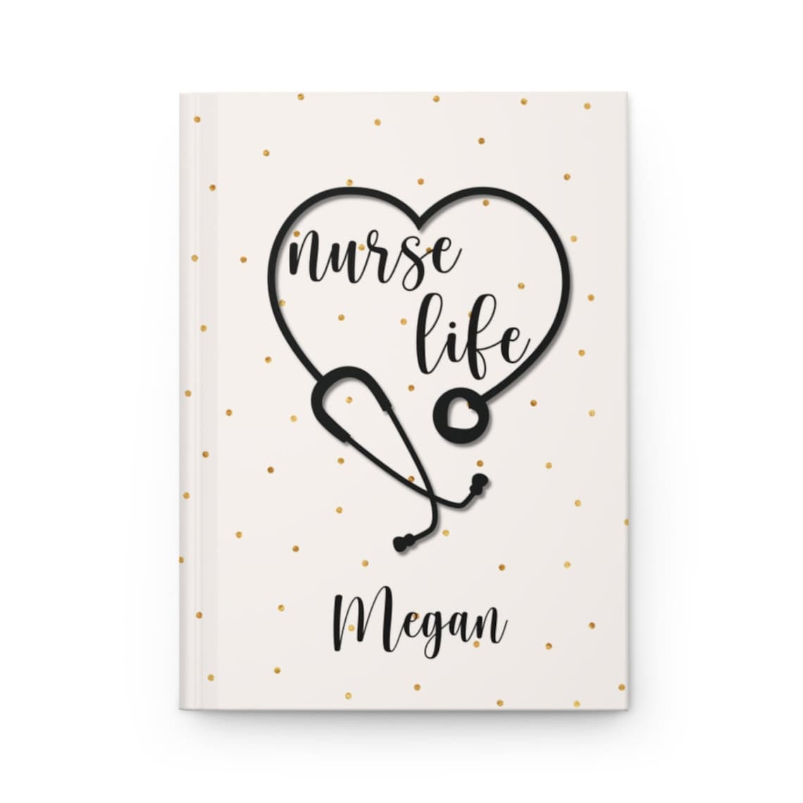 Personalized Hard Cover Journal for Nurse Custom Nurse Etsy