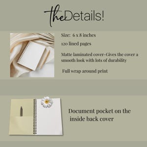 Personalized Preemie NICU Parent Journal, Bedside Notebook, Little Hero Journey image 5