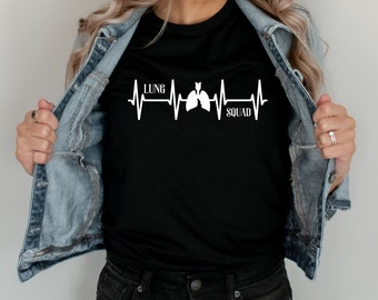 Respiratory Therapist Shirt, Lung Squad T Shirt, Graduation Gift, Respiratory Therapy Student Gift, Pulmonologist Shirt, Respirologist