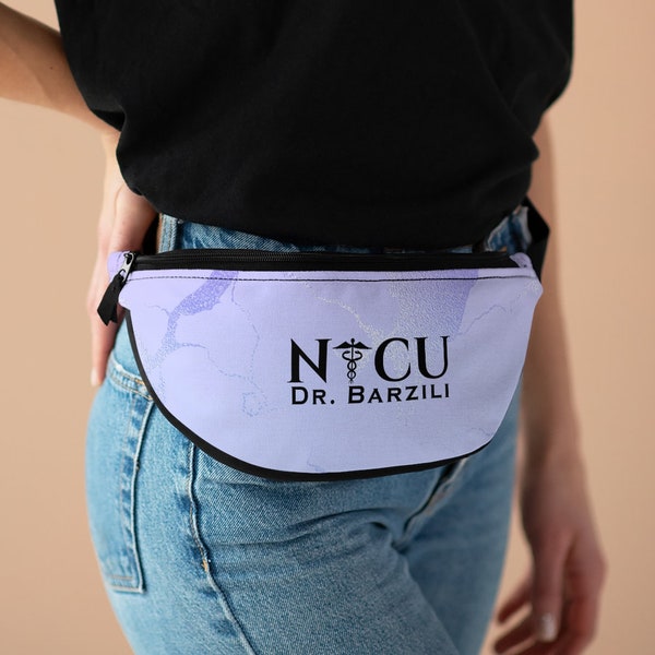 Personalized NICU Medical Fanny Pack, Custom Hip Work Pouch, Doctors Work Pouch, Nurse Work Pencil Case