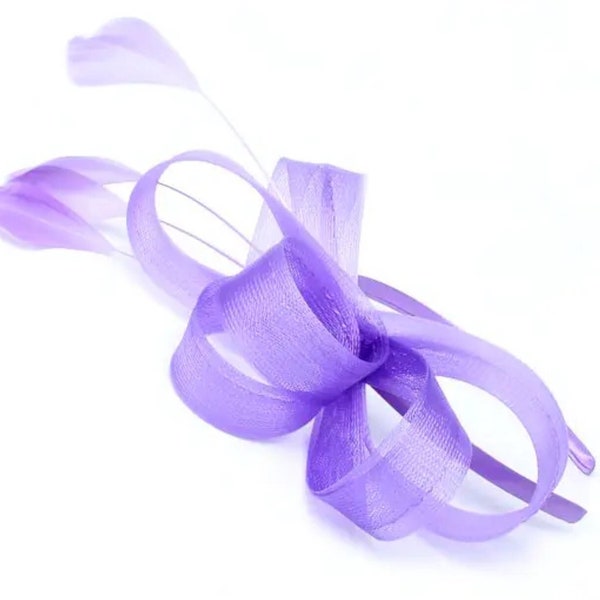 Lilac fascinator on Alice band, wedding, Kentucky derby, Ascot, Ladies  day at the races, summer wedding, brides mother, grooms mother