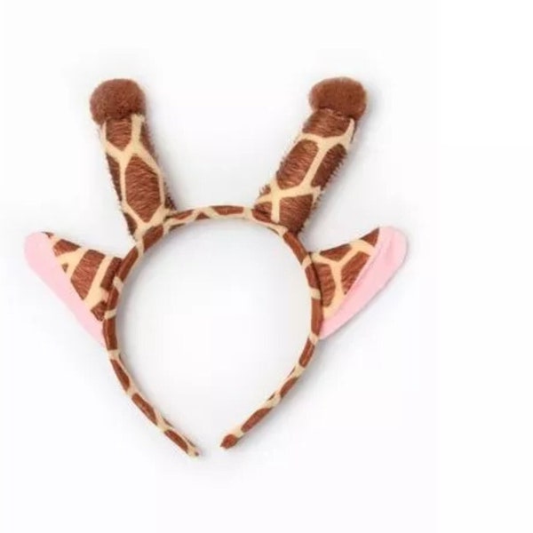 Brown giraffe ears aliceband fashion party hen stag fancy dress world book day, Nativity