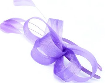 Lilac fascinator on Alice band, wedding, Kentucky derby, Ascot, Ladies  day at the races, summer wedding, brides mother, grooms mother