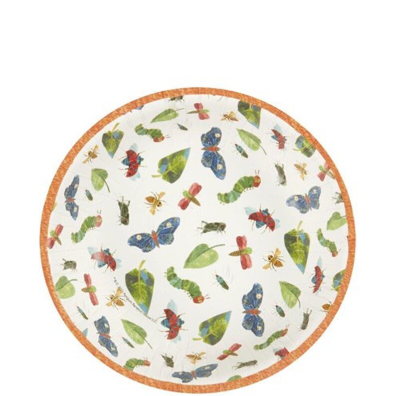 The Very Hungry Caterpillar Party Supplies Plates Etsy UK