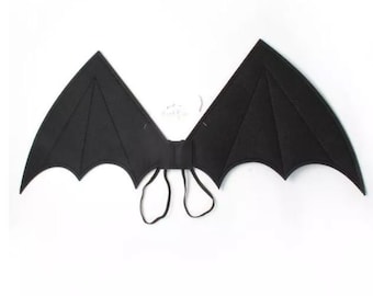 Bat Wings Fancy Dress Halloween, Halloween party world book day bat man dress up costume party dress up