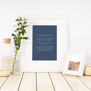 New LDS Young Women&#39;s Theme Digital Download in BLUE