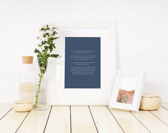 New LDS Young Women's Theme Digital Download in BLUE