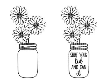 Jar Svg Etsy