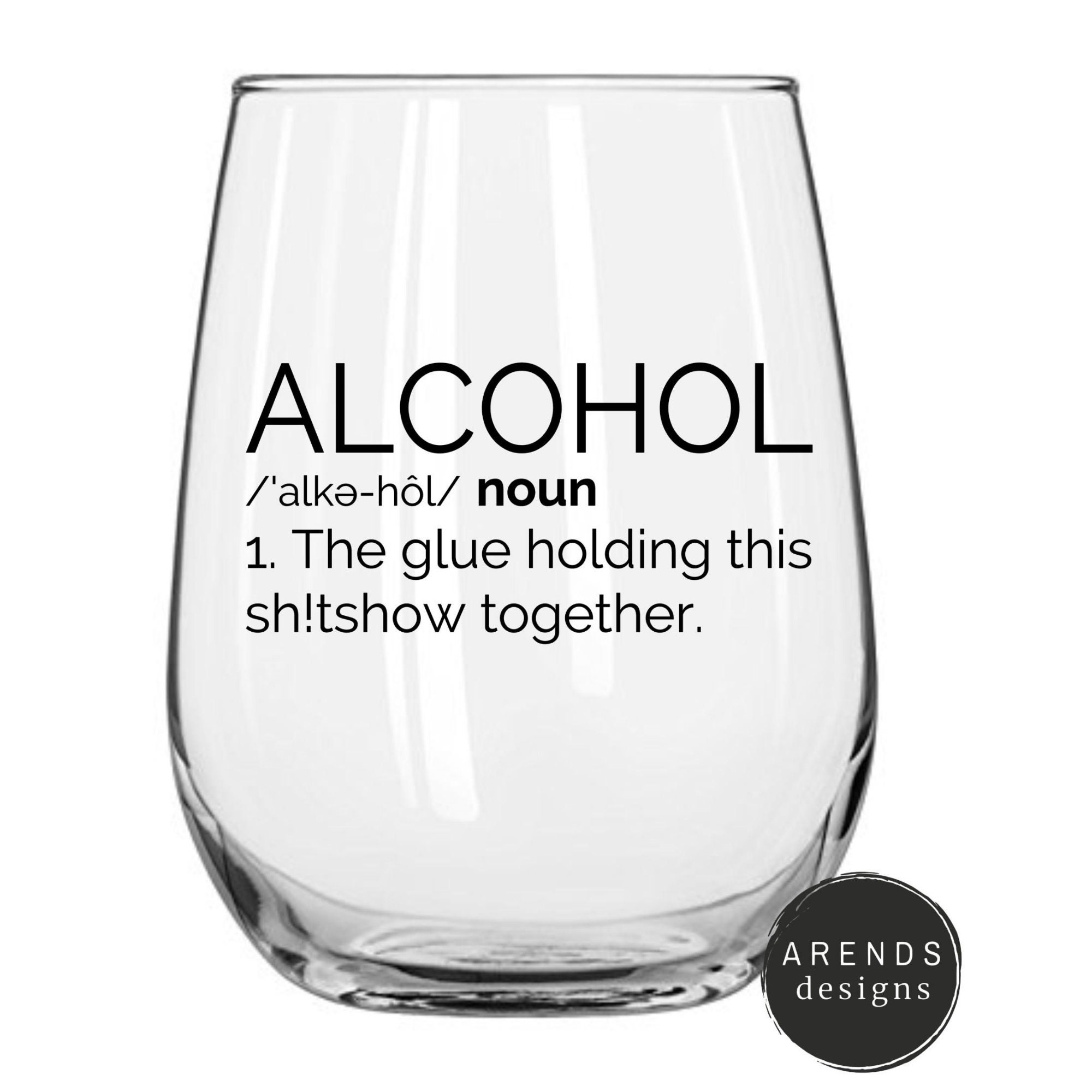 Alcohol the Glue Holding This Shtshow Together SVG Alcohol Etsy