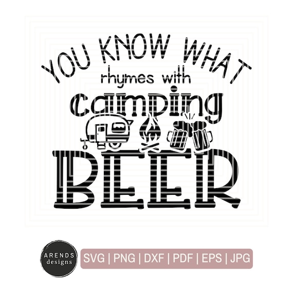 Free Free 268 Camping Drinking Svg SVG PNG EPS DXF File