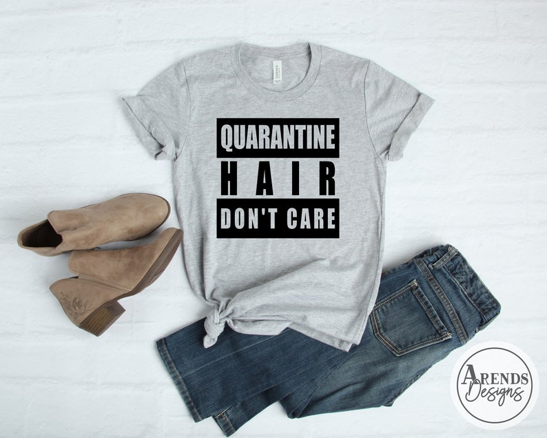 Download Quarantine Hair Don't Care SVG Bundle Messy Hair svg | Etsy
