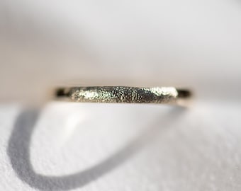 Solid Gold Cat Nose Print Ring, Personalized Pet Keepsake