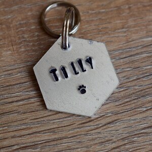 Cute Dog Tag, Pet ID Tag, Personalized Dog Tag, Custom Pet Tag, Puppy Tag, Pet Gift, Name Tag for Dogs, Customizable
