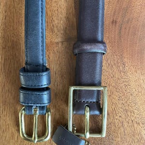 Vintage Coach Belt Navy - Etsy