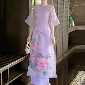 Chinese Womens Dress Orange - Etsy