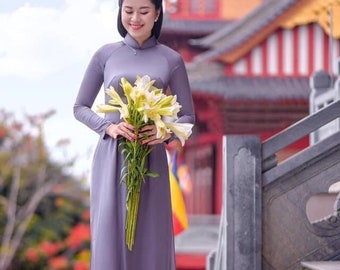 Vietnamese Traditional Ao Dai for Women, Ao Dai for Girls Vietnamese Traditional Ao Dai for Women, Ao Dai for Girls
