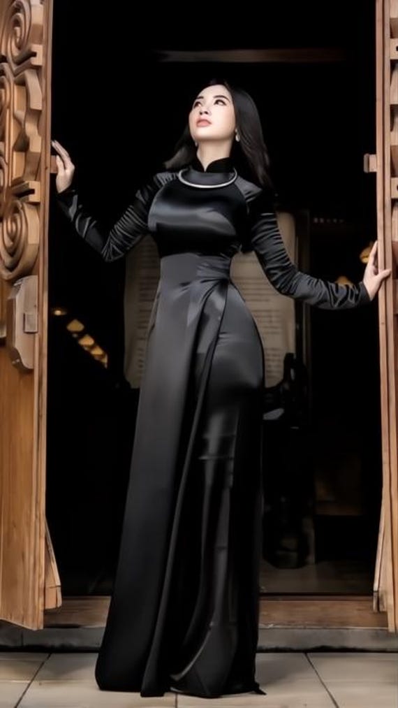 Vietnamese Traditional Ao Dai for Women, Ao Dai for Girls, Ao Dai for Women, Ao Dai Viet Nam Solid Color With Pants-ready to Ship - Etsy Vietnamese Traditional Ao Dai for Women, Ao Dai for Girls, Ao Dai for Women, Ao Dai Viet Nam Solid Color With Pants-ready to Ship - Etsy