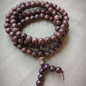 Áo Tràng/ Embroidery cotton bag/ Wood beads braceletsready to ship 8mm wood bracelets