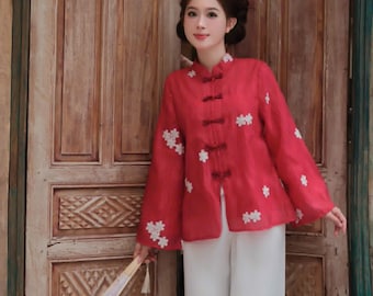 women buddhist clothing set, meditation clothes( đồ phật tử, đồ bộ đi chùa/ đi chơi)