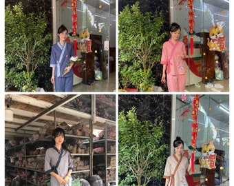 women buddhist clothing set, meditation clothes, pajamas(do bo phat tu, do phap phuc)