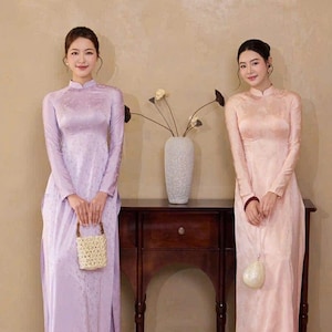 Vietnamese traditional Ao Dai for Women, Ao Dai for Girls/teen, Ao Dai for Women, Ao Dai Viet Nam gam,ao dai bridesmaid, -ready to ship