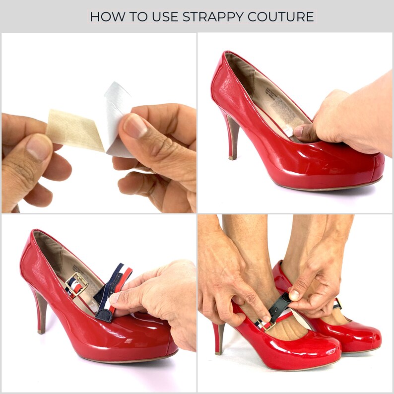 Detachable Shoe Straps to Hold Loose Shoes for Pumps Heels Etsy UK