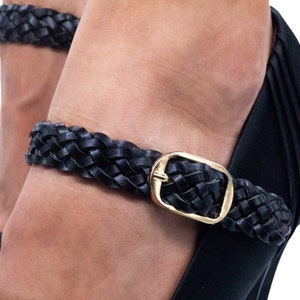 Detach Shoe Straps to hold loose shoes for Pumps, Heels, Wedges, Flats, & Stilettos , Accessory. By Strappy Couture- MiniBelt