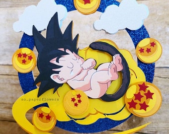 dragon ball z baby shower invitations