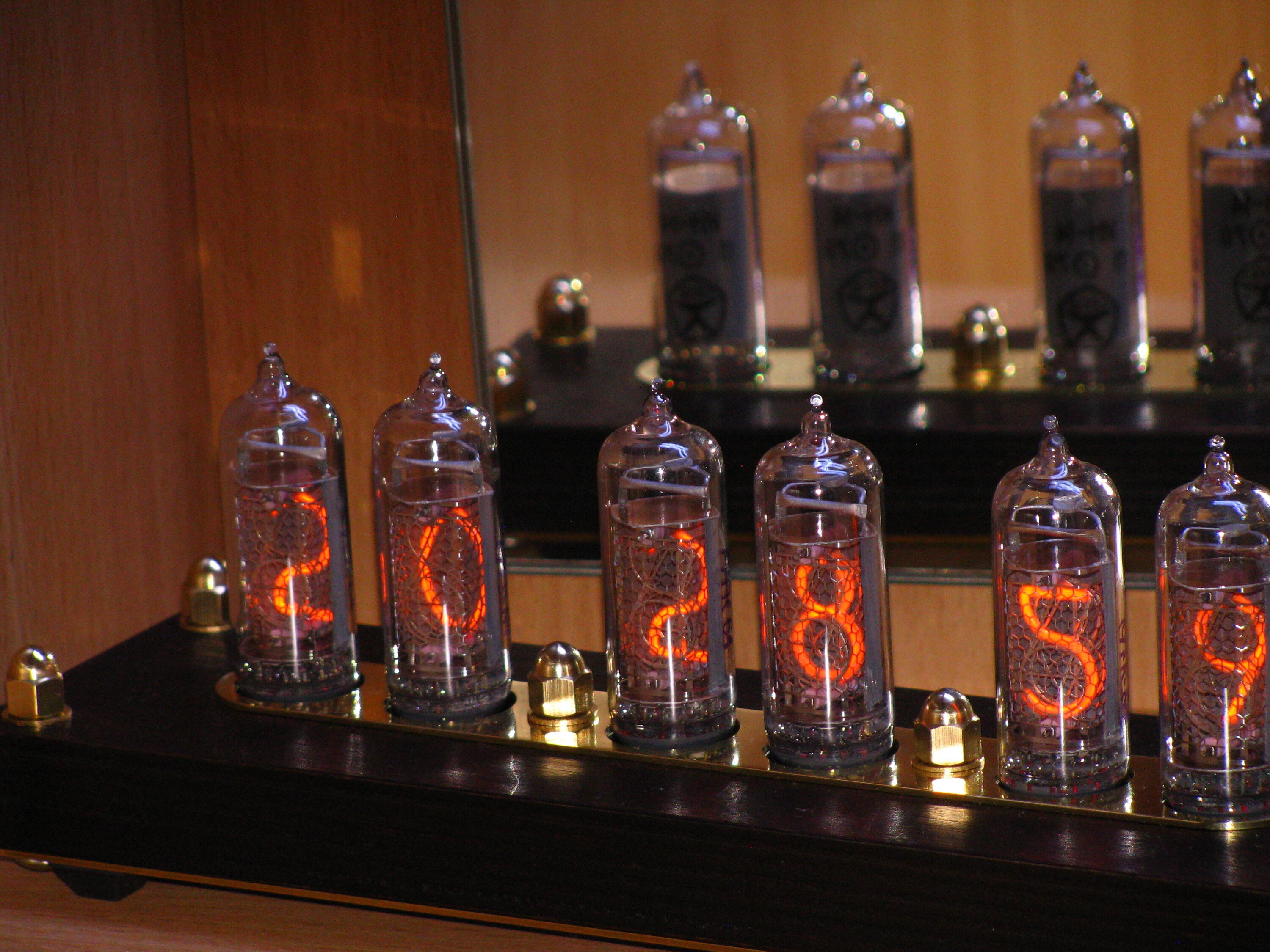 Nixie tube clock IN14/Nixie clock. Etsy