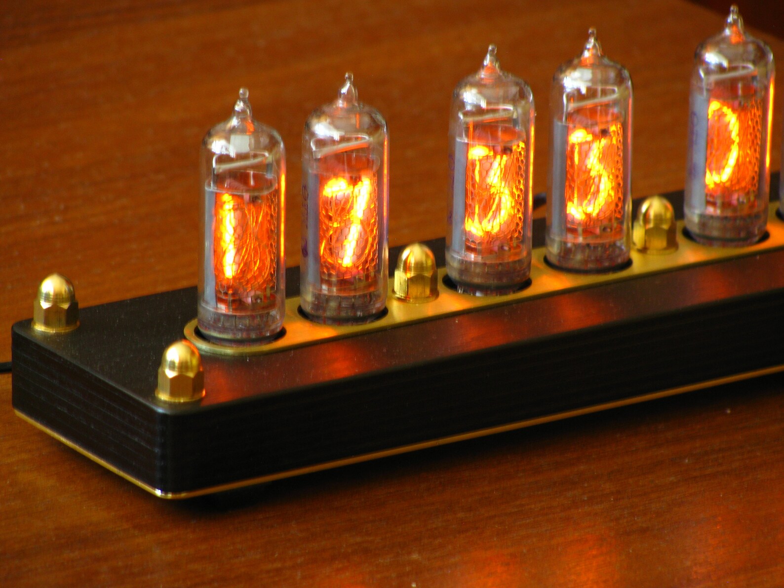 Nixie tube clock IN14/Nixie clock. Etsy