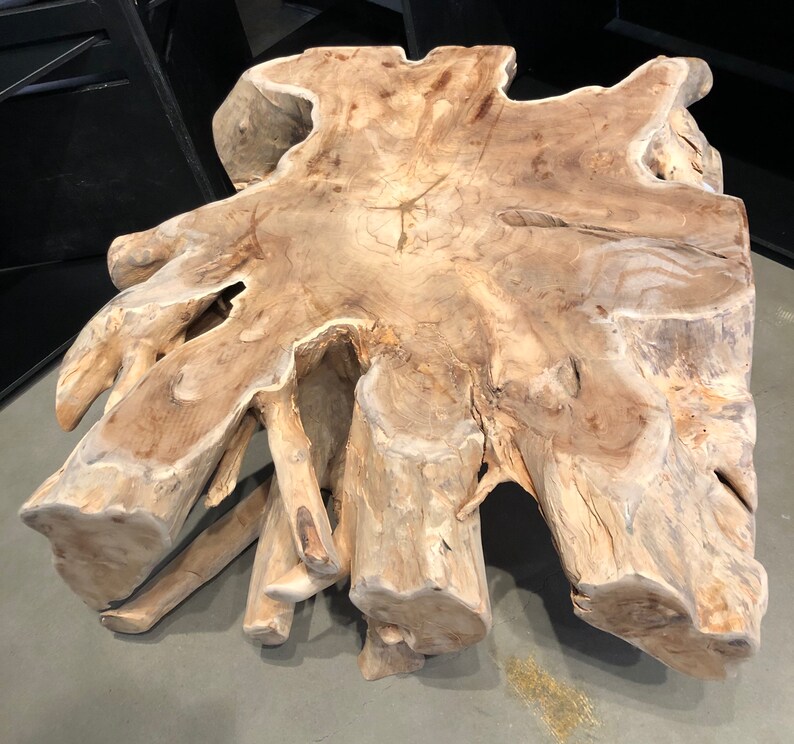 Teak Root Coffee Table Teak Driftwood Accent Table Teak End Etsy